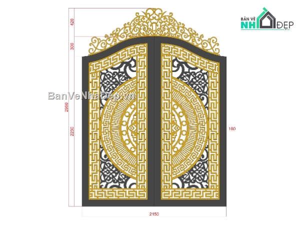 cánh cổng đẹp,cổng cnc đẹp,file cnc cổng đẹp,file bản vẽ thư viện cửa đầy đủ nhất,mẫu cổng sắt