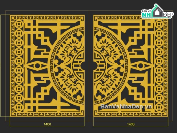 file cnc trống đồng,mẫu cổng sắt đẹp,file bản vẽ thư viện cửa đầy đủ nhất,cổng sắt,trống đồng