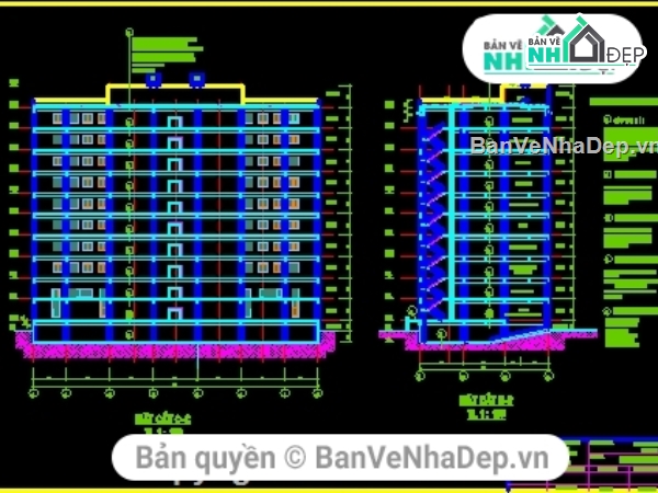 ĐATN KSXD,ĐATN trường ĐHXD,ĐATN trụ sở liên cơ quan 9 tầng