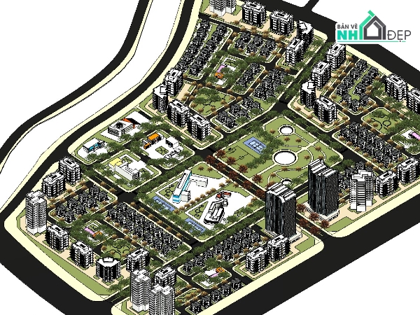revit quy hoạch,revit hạ tầng,đồ án revit,quy hoạch dự án