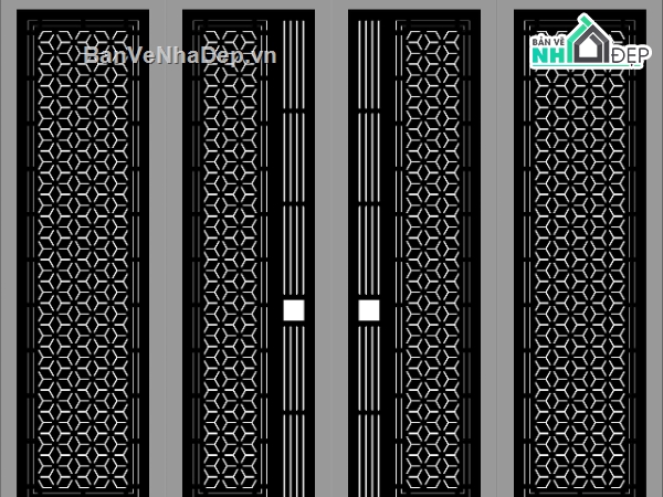 cổng 4 cánh bông tuyết,cổng 4 cánh cnc,file cnc cổng,file cổng cnc