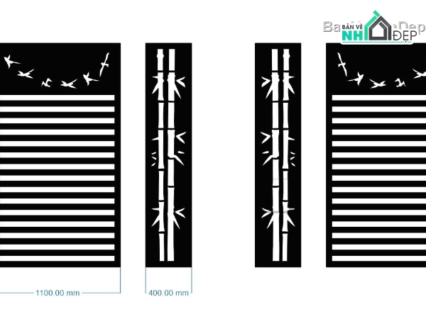 cổng trúc,file dxf cổng trúc cnc,cổng trúc cnc dxf