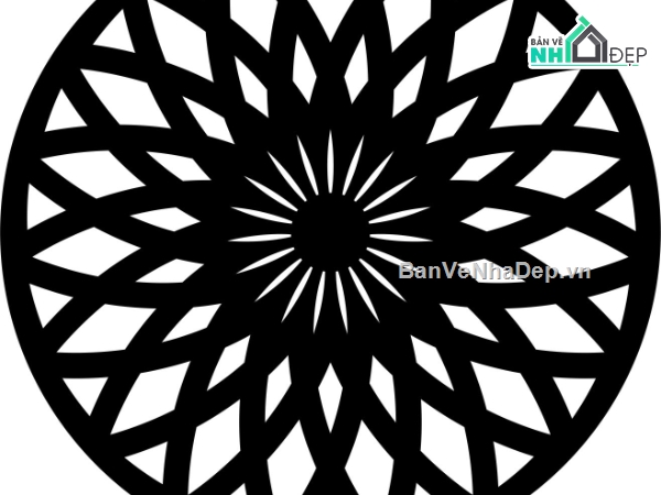 hoa văn tròn,file dxf hoa văn tròn,hoa văn tròn dxf