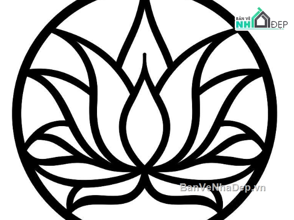 Hoa văn tròn,hoa văn tròn,hoa sen