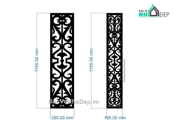 file dxf vách hoa văn lá tây,vách hoa văn lá tây,vách hoa văn lá tây cnc