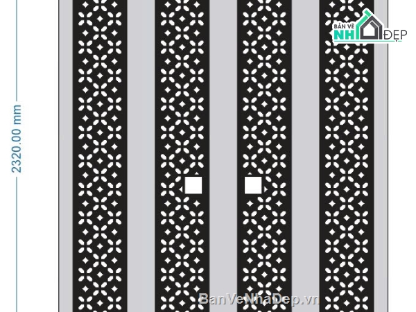 Cổng 4 cánh,cổng 4 cánh dxf,file dxf Cổng 4 cánh