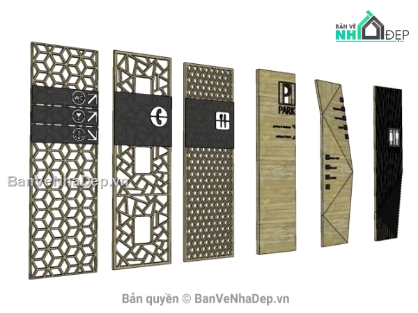 thư viện vách cnc,vách ngăn nội thất,CNC vách hướng dẫn khu vực,sketchup vách CNC hướng dẫn,file su vách hướng dẫn