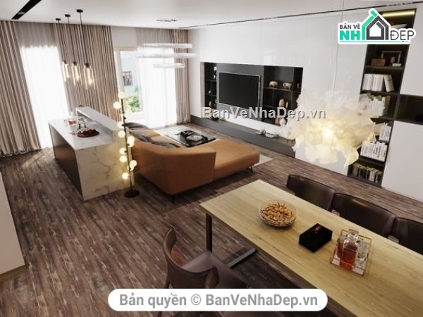 Nội thất chung cư,3dmax Nội thất,Thiết kế nội thất Việt Đức Complex,3dmax thiết kế nội thất chung cư