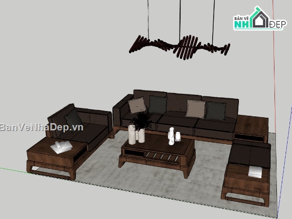sofa phòng khách,file sketchup sofa phòng khách,file su sofa phòng khách,sketchup sofa phòng khách