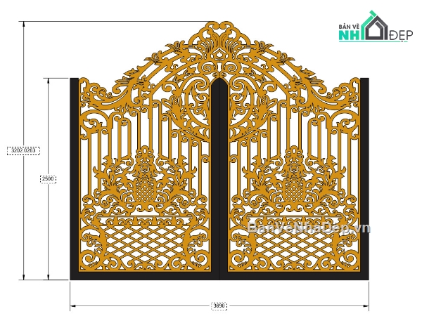 cổng 2 cánh cnc,file cnc cổng 2 cánh,mẫu cổng 2 cánh,cnc cổng 2 cánh