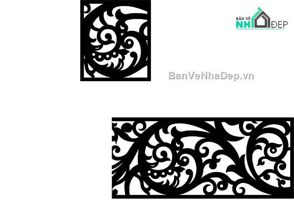 File lan can cnc đẹp,File dxf lan can cnc,lan can cnc