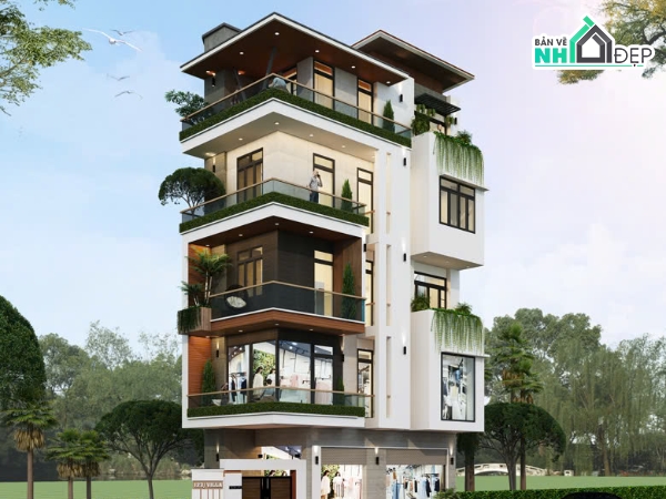 nhà phố 5 tầng,nhà 5 tầng,nhà 5 tầng hiện đại