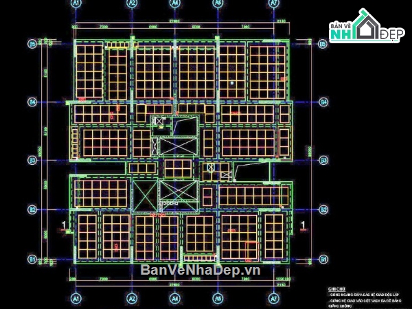 BPTC dàn giáo,file cad dàn giáo,bptd dàn giáo cad