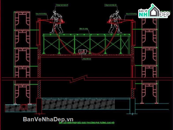 biện pháp thi công,biện pháp thi công phá dỡ,biện pháp phá dỡ