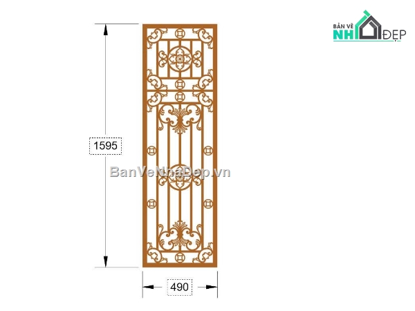 cổng cnc 1 cánh,cnc cổng 1 cánh,file cnc cổng 1 cánh