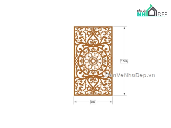 giếng trời cnc,giếng trời dxf,cad giếng trời cnc đẹp