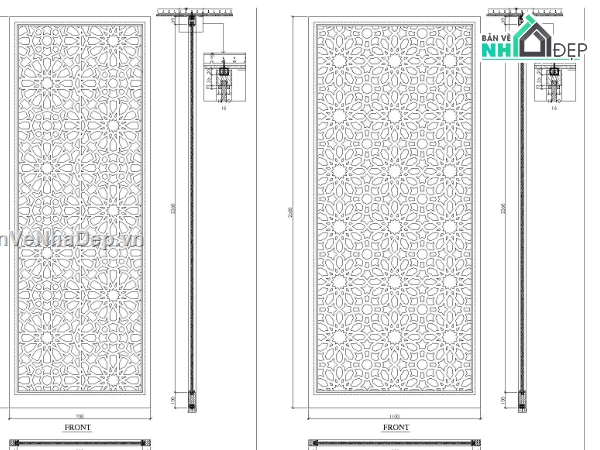 file cad vách cnc,vách ngăn cnc đẹp,file Cad CNC free,vách cnc phòng thờ,bản vẽ vách ngăn,hoa van cnc