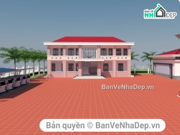 kiến trúc trường mầm non,mầm non 2 tầng,bản vẽ trường mẫu giáo,bản vẽ trường mẫu giáo 2 tầng,Kiến trúc mẫu giáo 2 tầng,trường mầm non 2 tầng