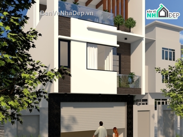 Nhà phố 3 tầng hiện đại,Nhà phố 5.5x16m,Nhà phố 3 tầng 5.5x16m,nhà phố 3 tầng,nhà phố 5.5x16m