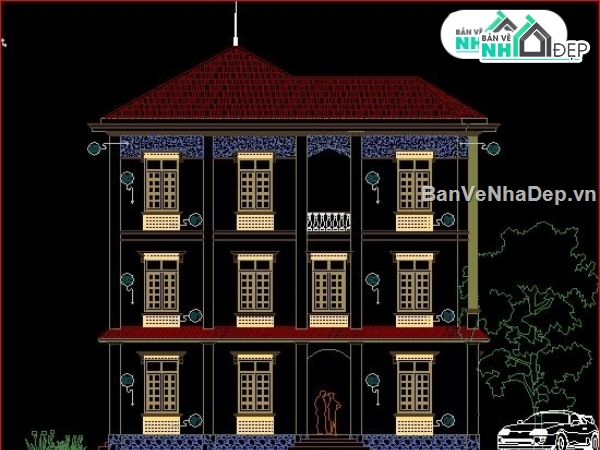 kiến trúc trụ sở,kết cấu trụ sở,kiến trúc UBND huyện,kết cấu UBND huyện,trụ sở UBND huyện An Dương,file cad trụ sở huyện