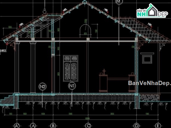 kiến trúc đẹp,kiến trúc biệt thự,biệt thự 1 tầng