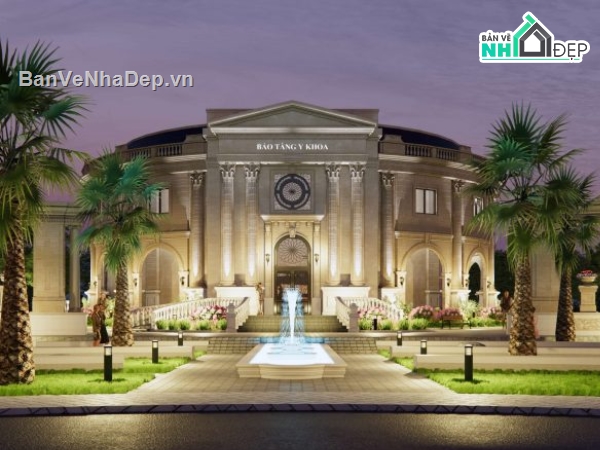 thiết kế bảo tàng,thiết kế thư viện,bảo tàng y khoa,bảo tàng y khoa và thư viện