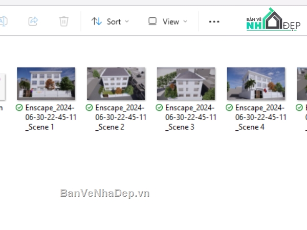 file sketchup,trường mầm non Happy House,sketchup trường mầm non