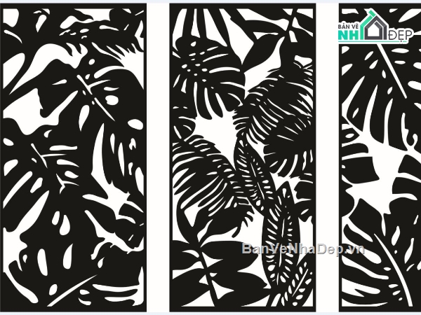 file cắt cnc vách ngăn lá,File cad mẫu vách lá,mẫu cnc vách ngăn lá cây,file autocad vách ngăn lá