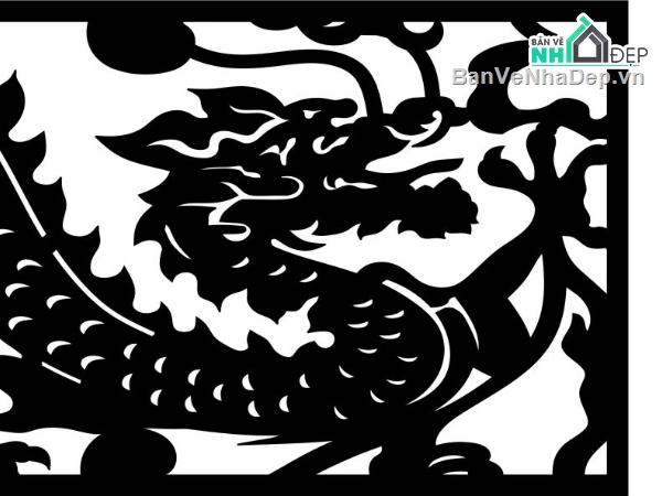 rồng phượng,mẫu rồng,rồng phượng cnc