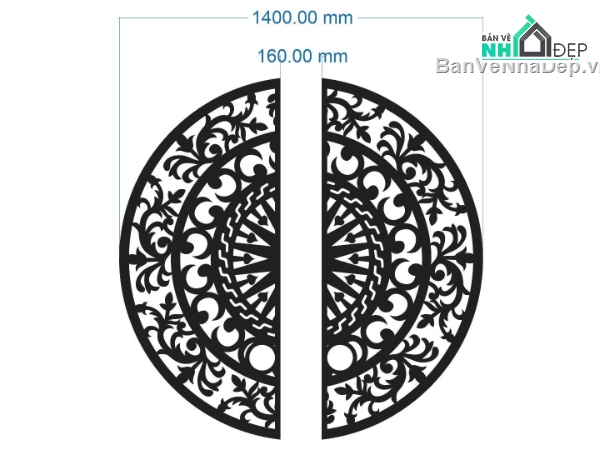 trống hoa văn,file cnc trống hoa văn,mẫu trống cnc