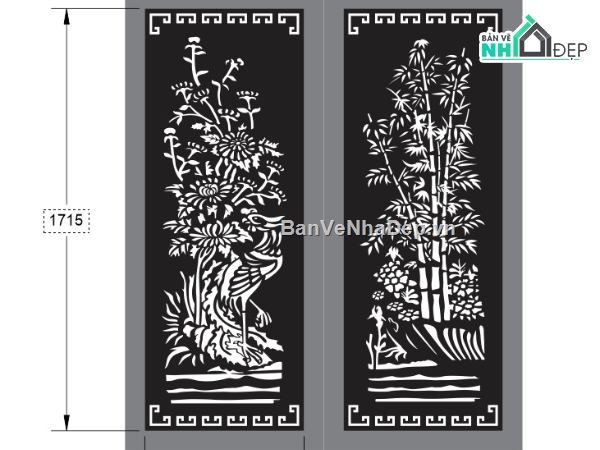 mẫu tứ quý cnc,file cnc cổng tứ quý,mẫu cnc cổng tứ quý