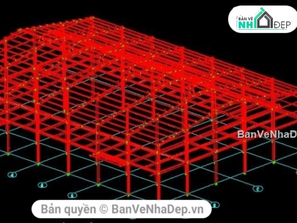 Bản vẽ chi tiết,nhà phố đầy đủ chi tiết,nhà xưởng,nhà 2 tầng đầy đủ,bản vẽ nhà xưởng 2 tầng