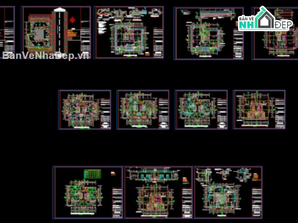cad chung cư,File chung cư,chung cư