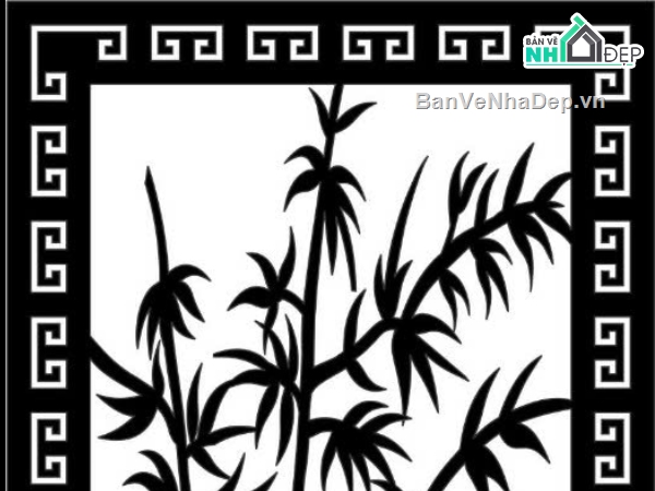 Trúc,File dxf trúc cnc,trúc cnc file dxf