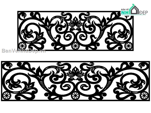 lan can cnc,File lan can cnc đẹp,File dxf lan can cnc