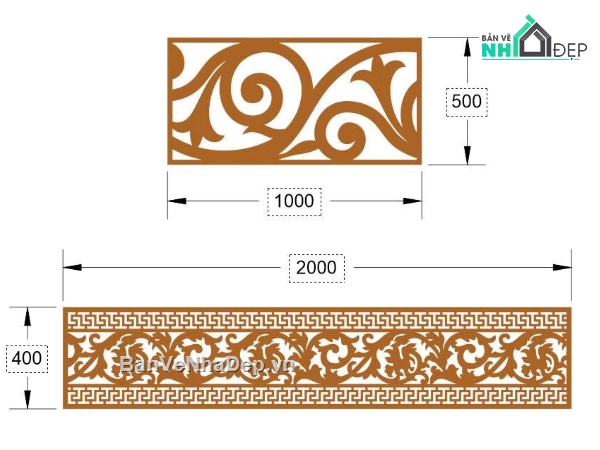 lan can cnc,mẫu lan can cnc,dxf lan can