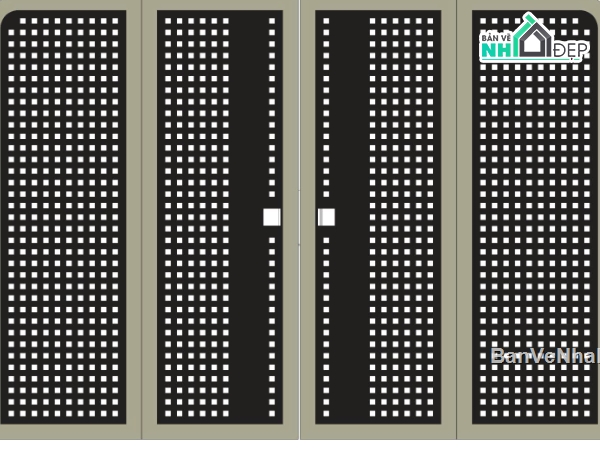 cổng 4 cánh cnc,File cổng 4 cánh,cổng dxf