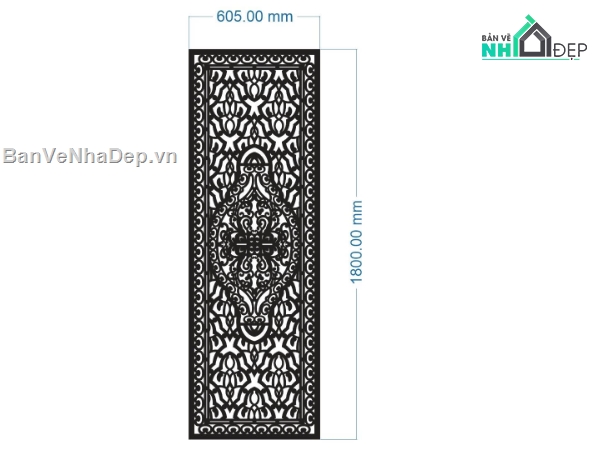 hoa văn cnc,cửa cnc 1 cánh,hoa văn cửa dxf