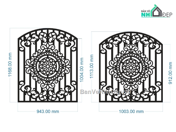 cnc hàng rào,File hàng rào cnc,File cổng hàng rào cnc