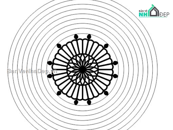 hoa văn tròn cnc,file cnc hoa văn tròn,mẫu hoa văn tròn cnc