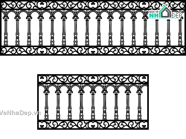 lan can cnc,lan can,lan can đẹp,File lan can cnc đẹp
