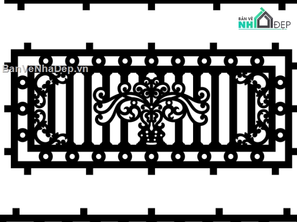 lan can dxf,File dxf lan can,File dxf lan can cnc,lan can cnc