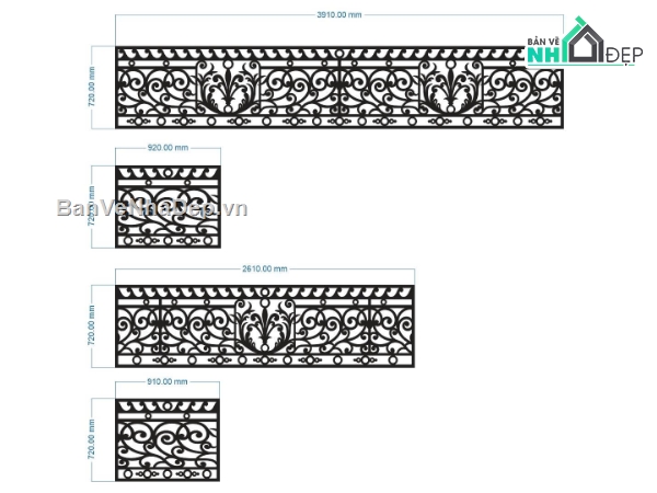 lan can cnc,lan can dxf,File dxf lan can,File dxf lan can cnc