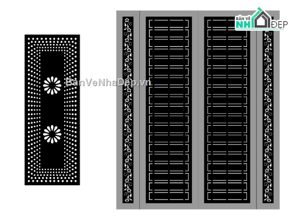 mẫu cổng 4 cánh,file cnc cổng 4 cánh,mẫu cnc cổng 4 cánh