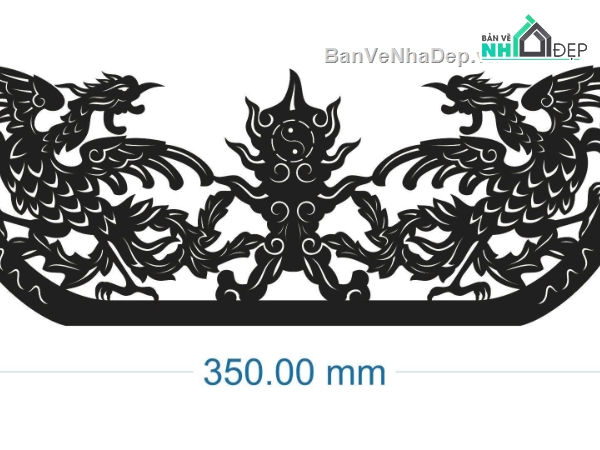 phượng cnc,file cnc cắt con phượng,cnc con phượng