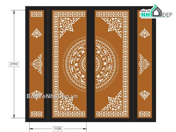 cổng cnc 4 cánh,mẫu cnc cổng 4 cánh,cnc cổng 4 cánh