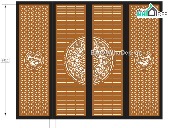 mẫu cổng 4 cánh,file cnc cổng 4 cánh,mẫu cnc cổng 4 cánh