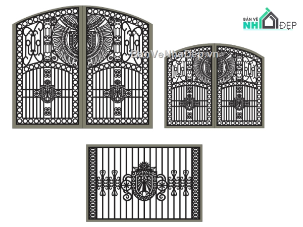 mẫu hàng rào đẹp,mẫu cổng hàng rào,cổng và hàng rào cnc,file cnc cổng và hàng rào
