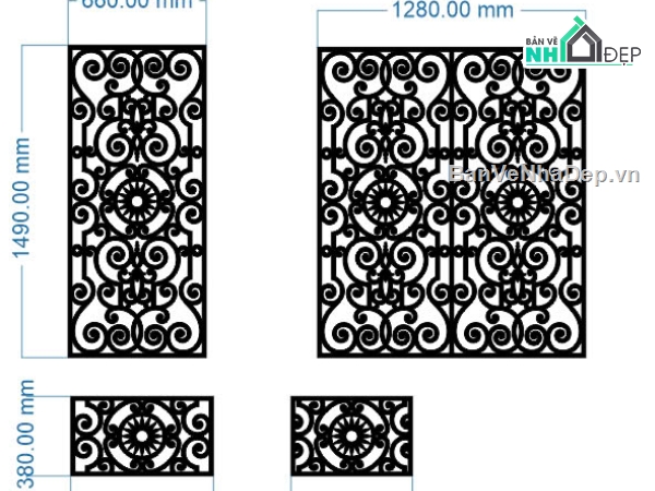 mẫu hàng rào,hàng rào,file cnc hàng rào