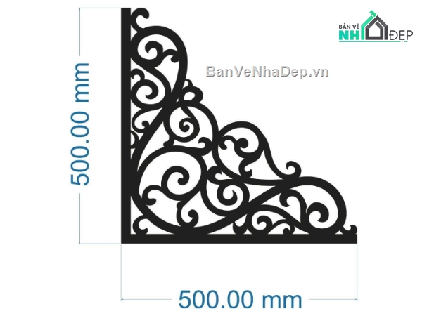 ke góc cnc,ke góc,mẫu góc cnc